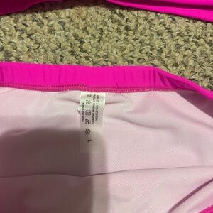 Hot pink bikini set